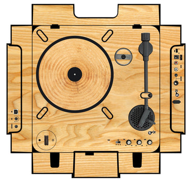 Numark PT 01 incl. Sides Skin Woody